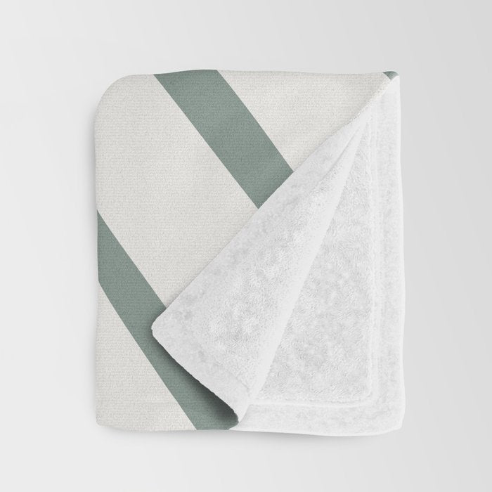 Abstract Stripes LXVI Throw Blanket Gallery Image 3