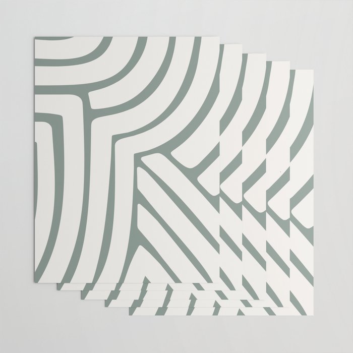 Abstract Stripes LXVI Wrapping Paper Gallery Image 3