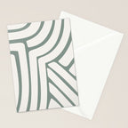 Abstract Stripes LXVI Stationery Card Gallery Image 2