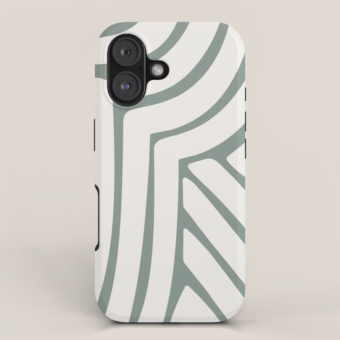 Abstract Stripes LXVI iPhone Case Gallery Image 1