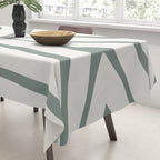 Abstract Stripes LXVI Tablecloth Gallery Image 3