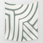 Abstract Stripes LXVI Wall Tapestry Gallery Image 4