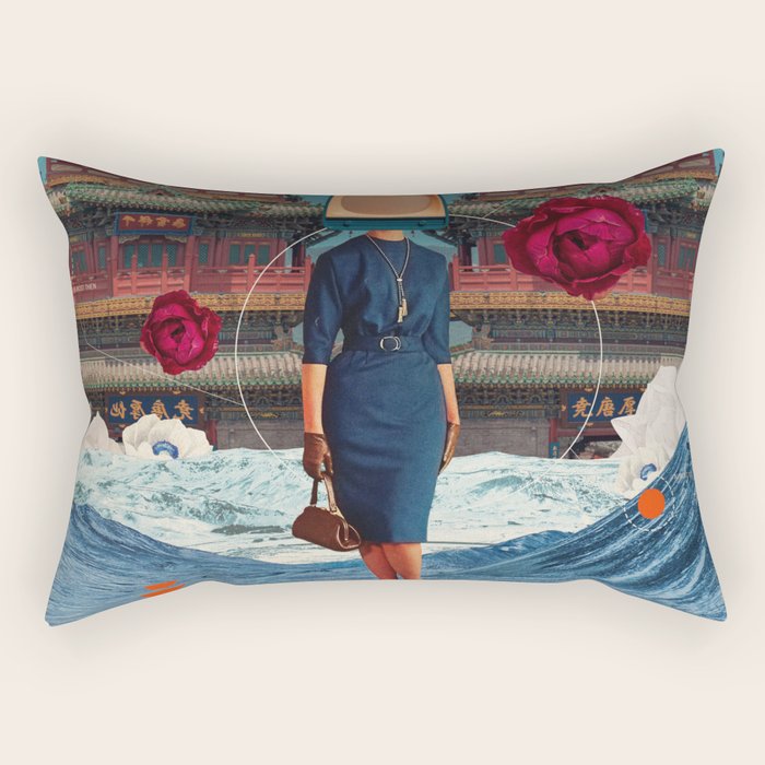 Almost There, Almost Then. Rectangular Pillow Gallery Image 1