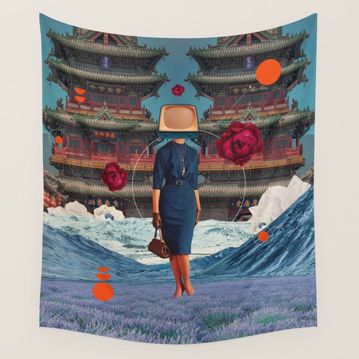 Almost There, Almost Then. Wall Tapestry Gallery Image 4