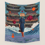 Almost There, Almost Then. Wall Tapestry Gallery Image 4