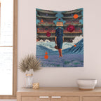 Almost There, Almost Then. Wall Tapestry Gallery Image 2