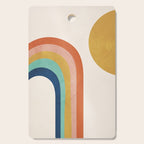 The Sun and a Rainbow Cutting Board Gallery Image 1