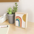 The Sun and a Rainbow Mini Art Print Gallery Image 2