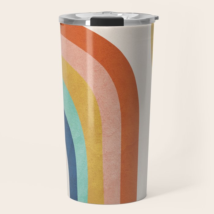 The Sun and a Rainbow Travel Mug Gallery Image 1