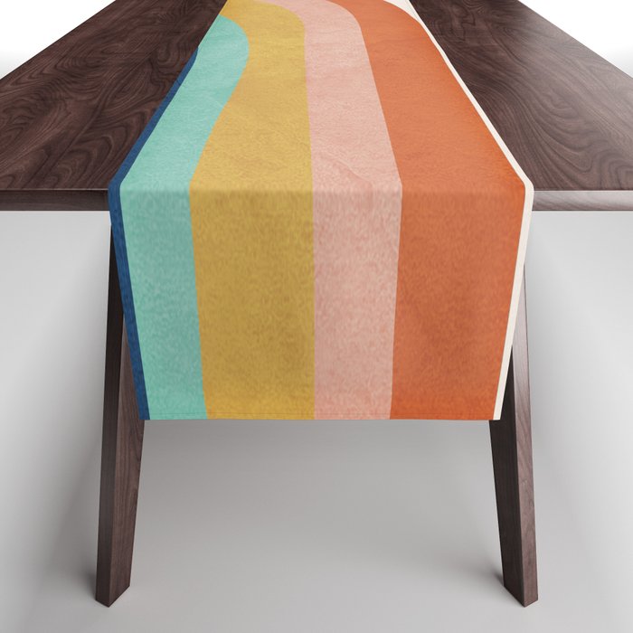 The Sun and a Rainbow Table Runner Gallery Image 1