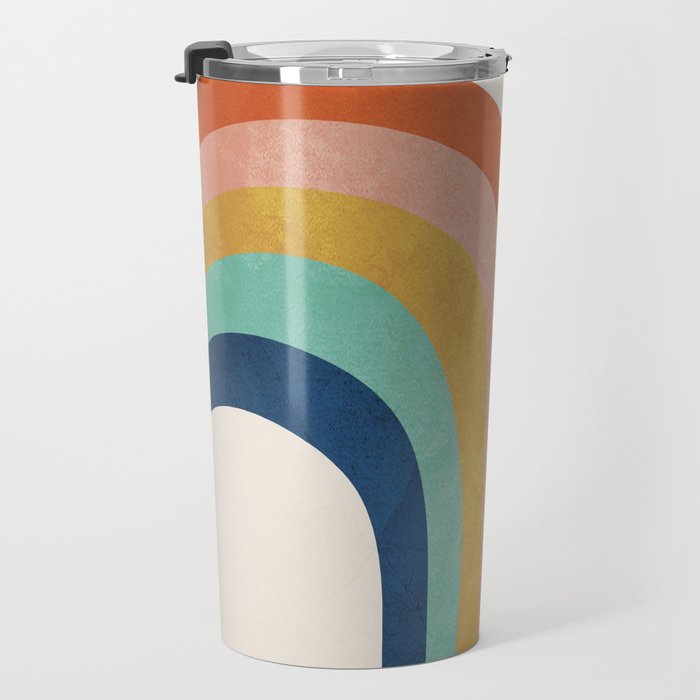 The Sun and a Rainbow Travel Mug Gallery Image 3
