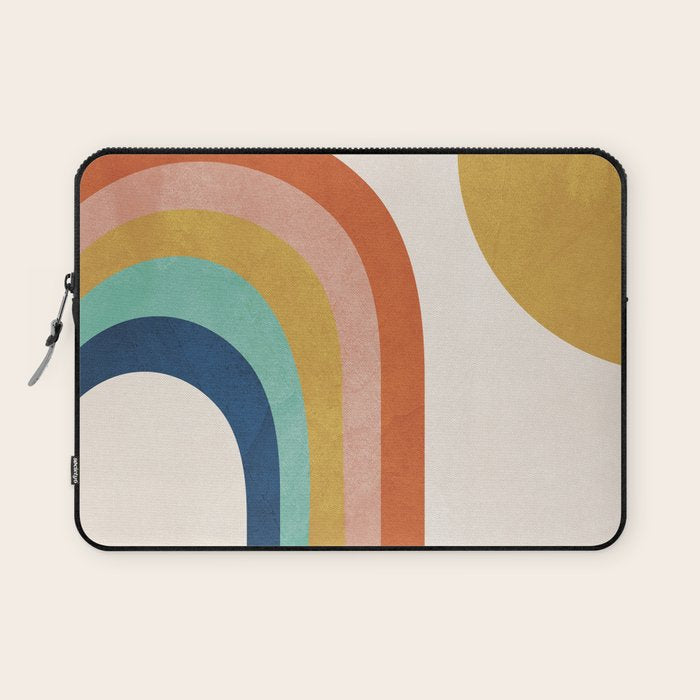 The Sun and a Rainbow Laptop Sleeve Gallery Image 1