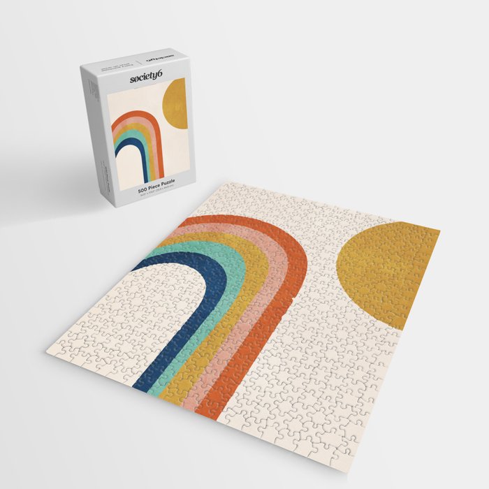 The Sun and a Rainbow Jigsaw Puzzle Gallery Image 2