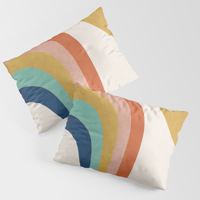 The Sun and a Rainbow Pillow Sham Gallery Image 3