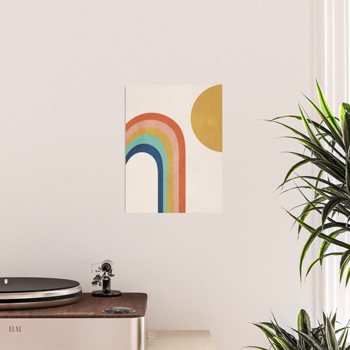 The Sun and a Rainbow Poster Gallery Image 2