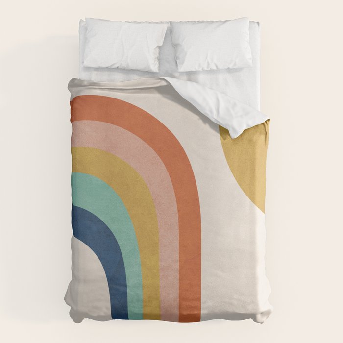 The Sun and a Rainbow Duvet Cover Gallery Image 6