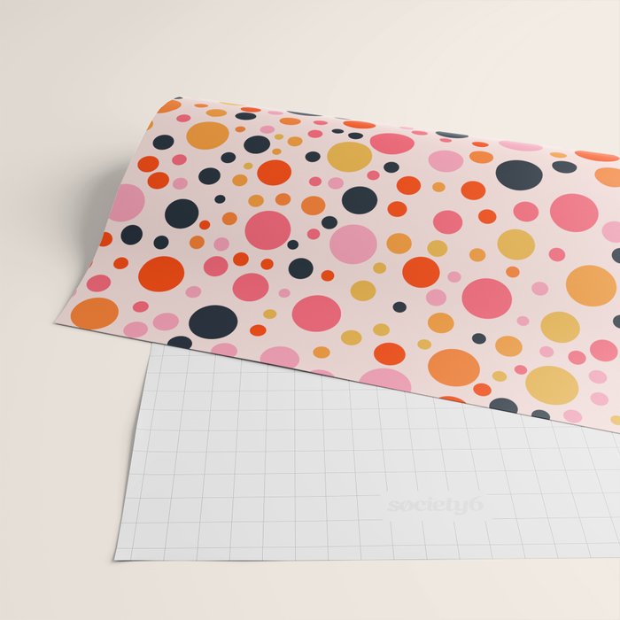 Bubbles: PATTERN 09 | The Peach Edition Wrapping Paper Gallery Image 2