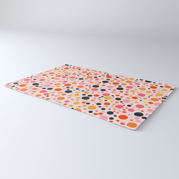 Bubbles: PATTERN 09 | The Peach Edition Rug Gallery Image 3