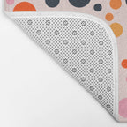 Bubbles: PATTERN 09 | The Peach Edition Bath Mat Gallery Image 2