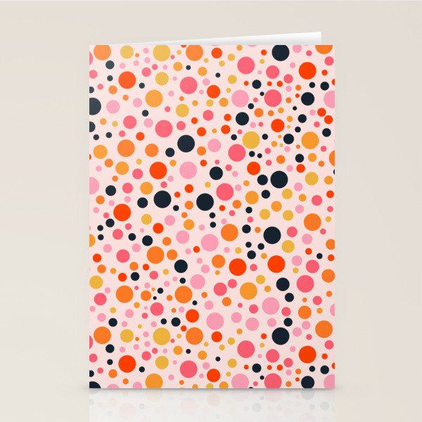 Bubbles: PATTERN 09 | The Peach Edition Stationery Card Gallery Image 2