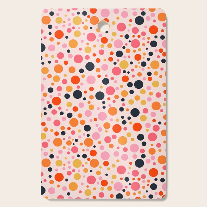 Bubbles: PATTERN 09 | The Peach Edition Cutting Board Gallery Image 1