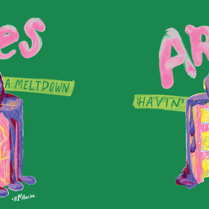 Aries Dessert in Kelly Green & Pink Coffee Mug Gallery Image 2