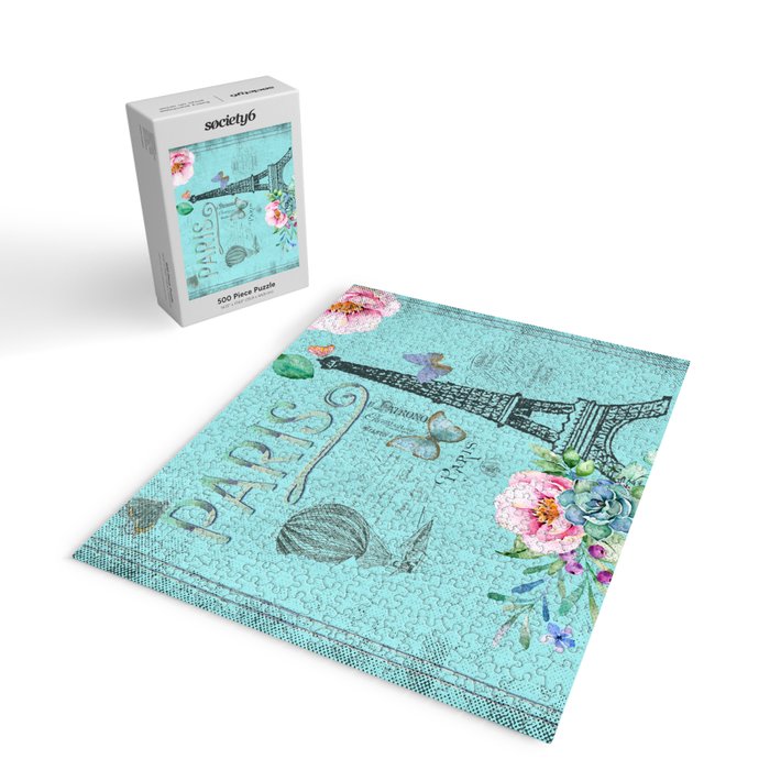 Paris - my blue love Jigsaw Puzzle Gallery Image 2