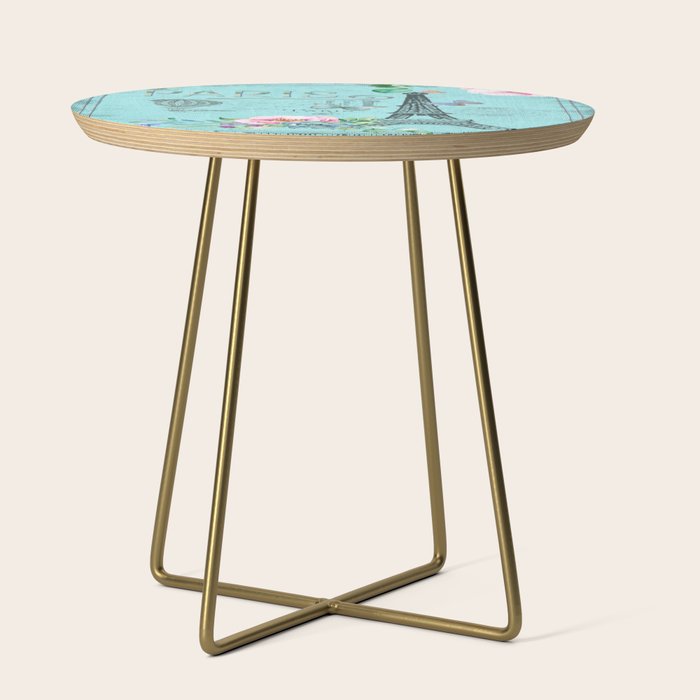 Paris - my blue love Side Table Gallery Image 1