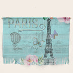 Paris - my blue love Wall Hanging Gallery Image 1