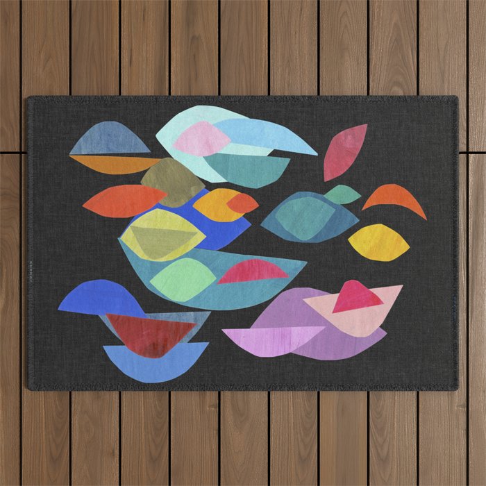 Helix Shards ii Outdoor Rug Gallery Image 1
