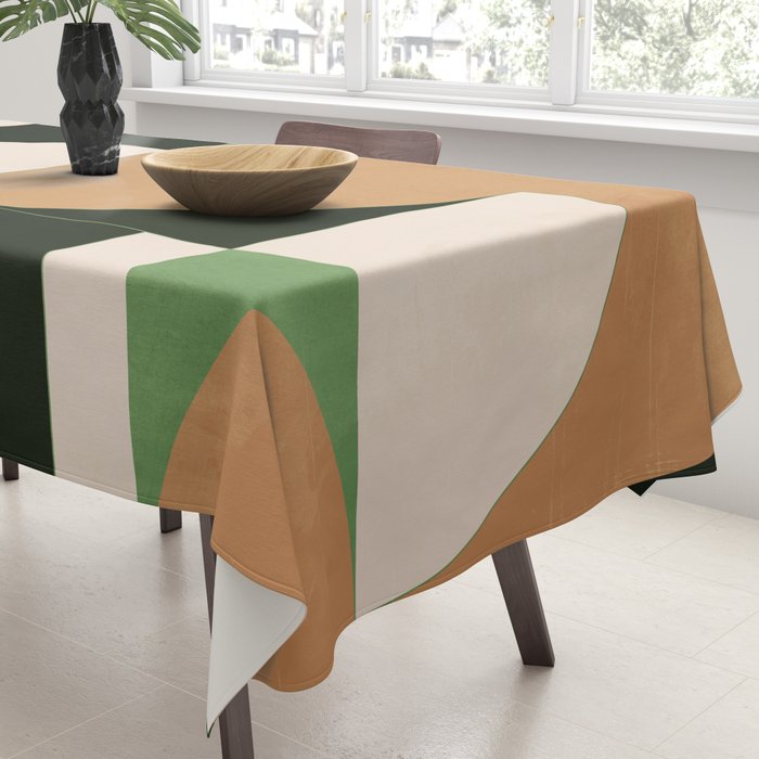 Geometric Shapes 250 Tablecloth Gallery Image 3