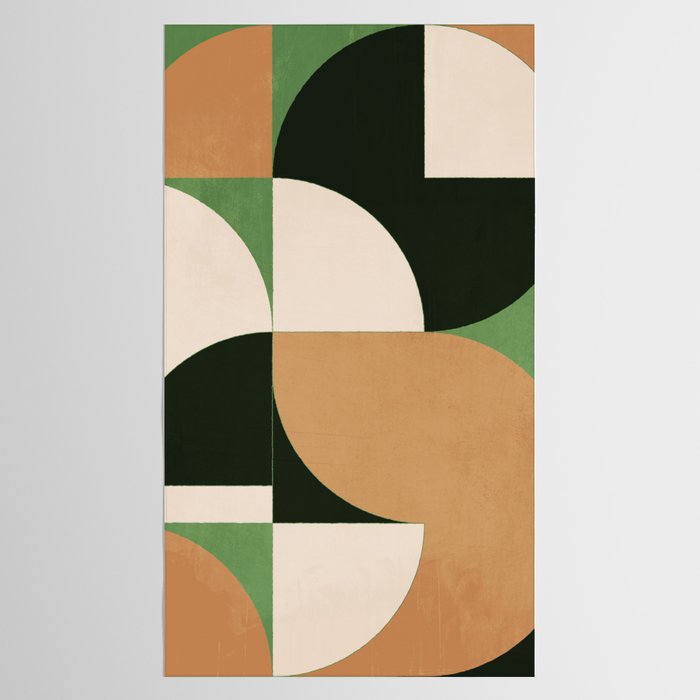 Geometric Shapes 250 Tablecloth Gallery Image 2