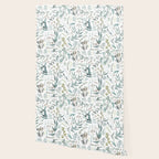 Botanical Eucalyptus Leaves Pattern Wallpaper Gallery Image 2