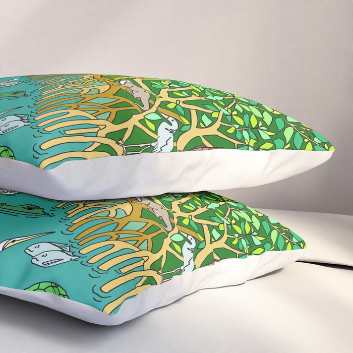 Florida Everglades Mangrove Tour Pillow Sham Gallery Image 3