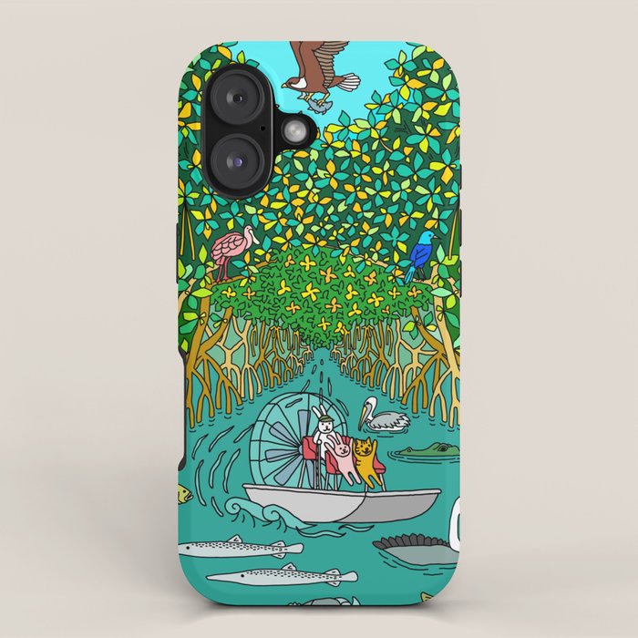 Florida Everglades Mangrove Tour iPhone Case Gallery Image 1