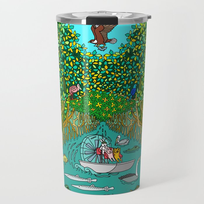Florida Everglades Mangrove Tour Travel Mug Gallery Image 1