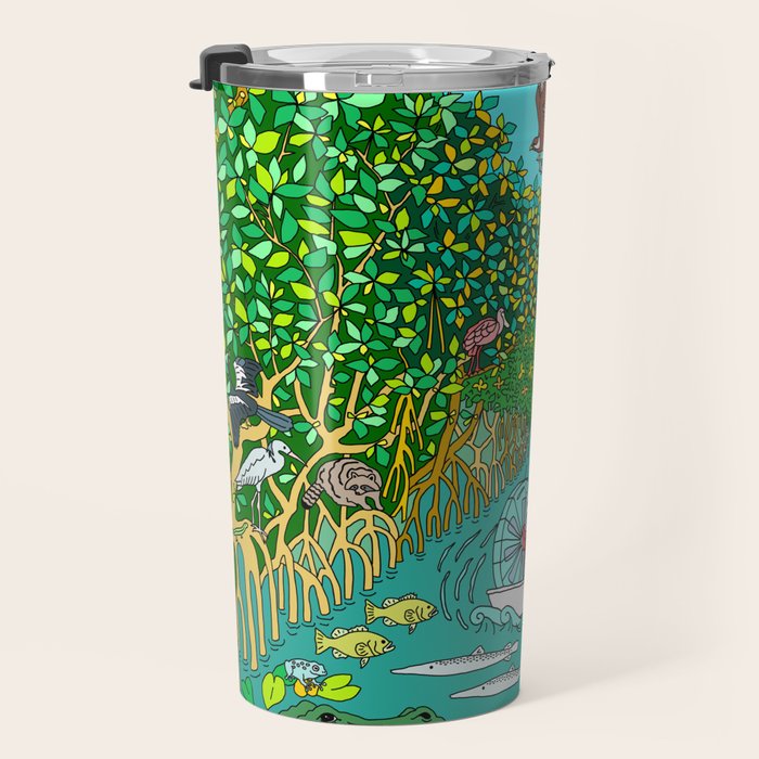Florida Everglades Mangrove Tour Travel Mug Gallery Image 3