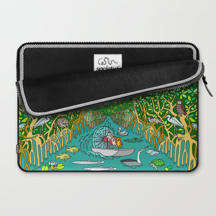 Florida Everglades Mangrove Tour Laptop Sleeve Gallery Image 2