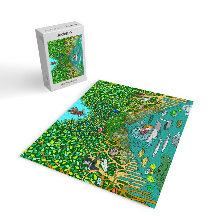 Florida Everglades Mangrove Tour Jigsaw Puzzle Gallery Image 2
