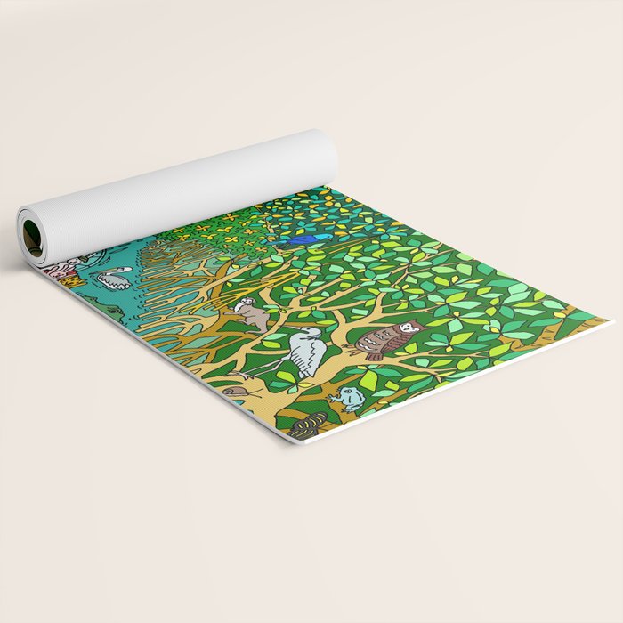 Florida Everglades Mangrove Tour Yoga Mat Gallery Image 2