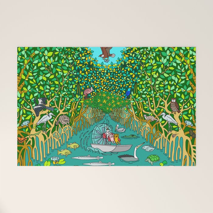 Florida Everglades Mangrove Tour Welcome Mat Gallery Image 1