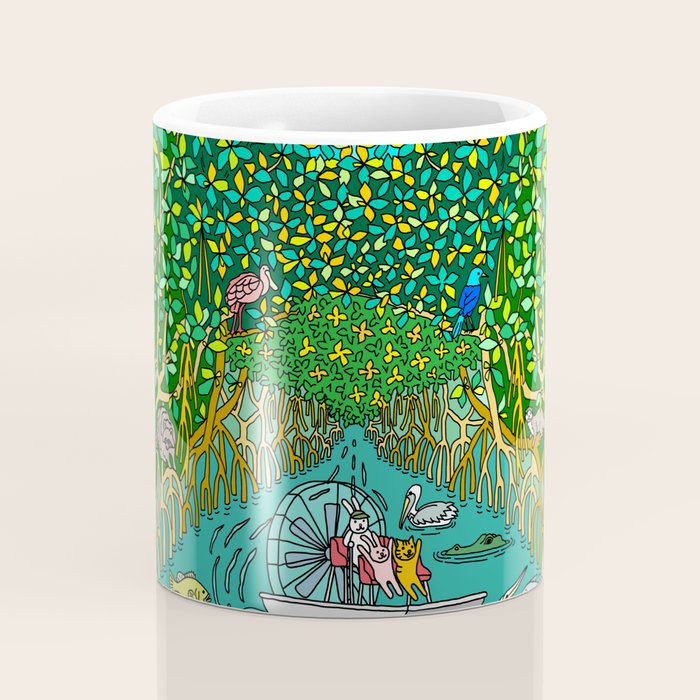 Florida Everglades Mangrove Tour Coffee Mug Gallery Image 4