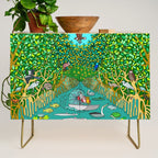 Florida Everglades Mangrove Tour Credenza Gallery Image 1