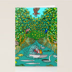 Florida Everglades Mangrove Tour Stationery Card Gallery Image 2