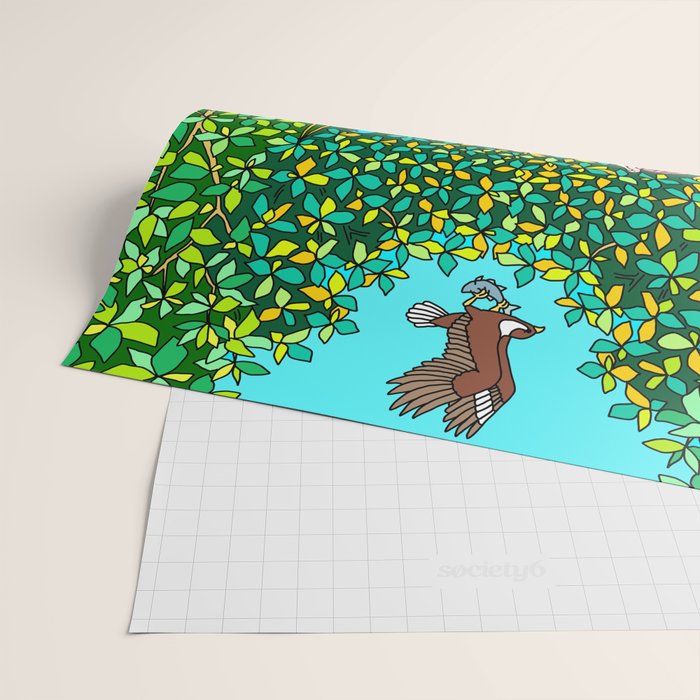 Florida Everglades Mangrove Tour Wrapping Paper Gallery Image 2