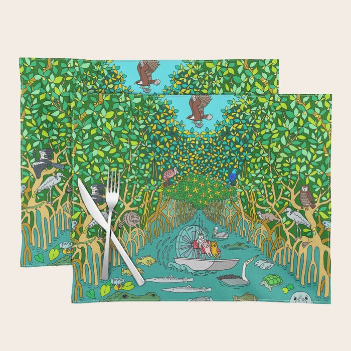 Florida Everglades Mangrove Tour Placemat Gallery Image 1