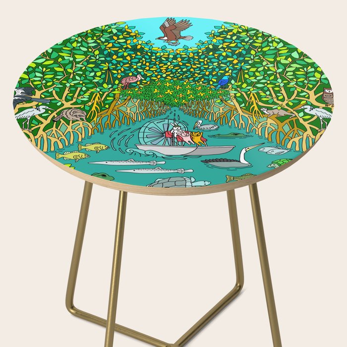 Florida Everglades Mangrove Tour Side Table Gallery Image 2