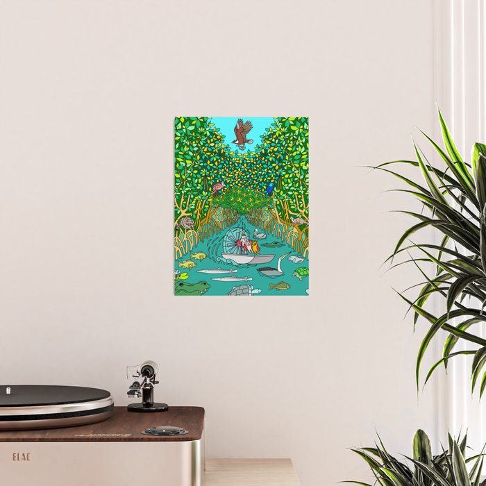 Florida Everglades Mangrove Tour Poster Gallery Image 2