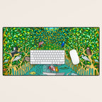Florida Everglades Mangrove Tour Desk Mat Gallery Image 1