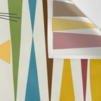 Mid-Century Modern Art Cat 2 Wall Tapestry Gallery Image 3